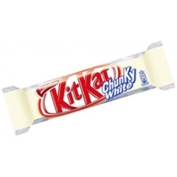 Kitkat bar-White